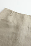 SWAYING/KNIT linen straight skirt SW23AW3B18 linen
